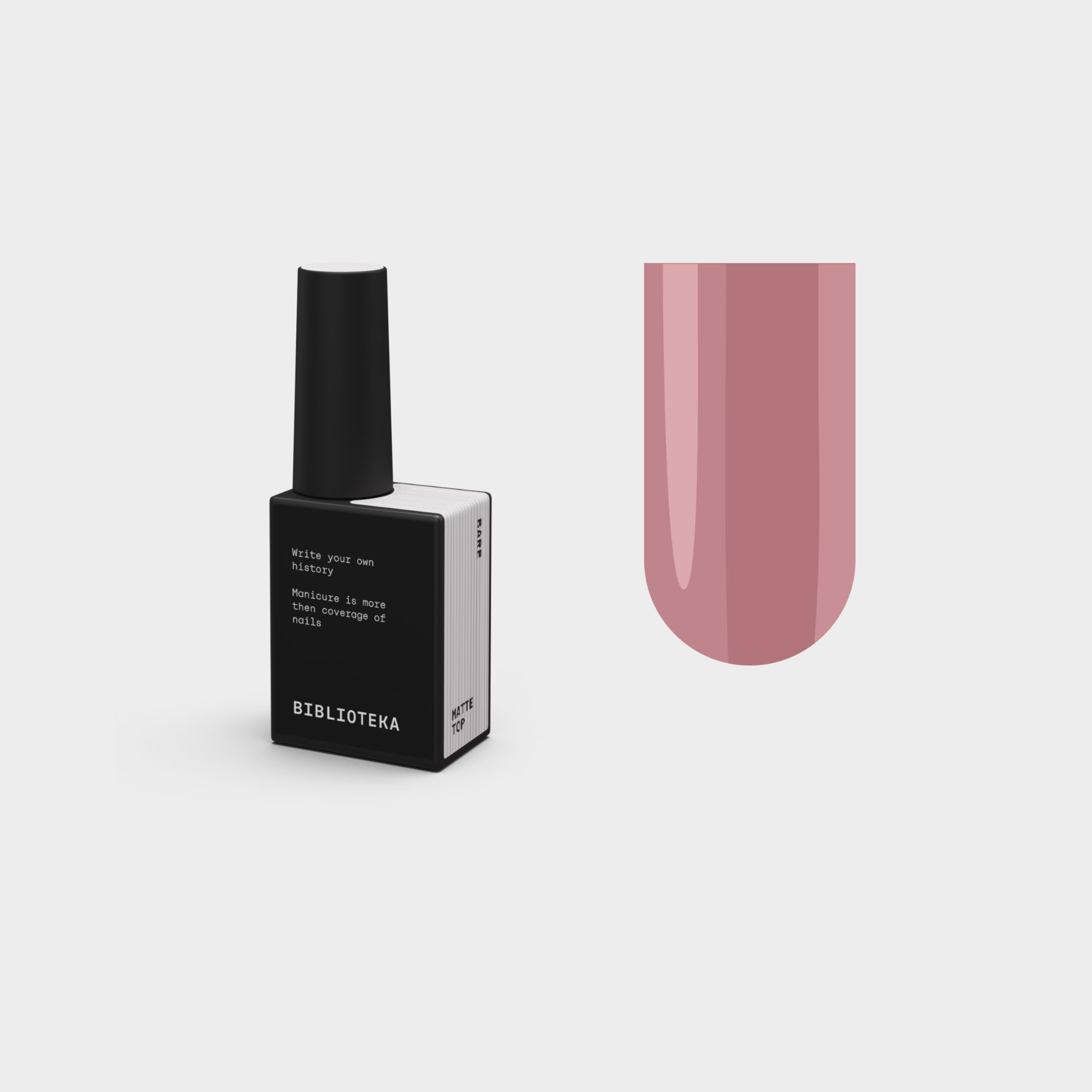 BIBLIOTEKA | Top Color Mat Bare 10 ml