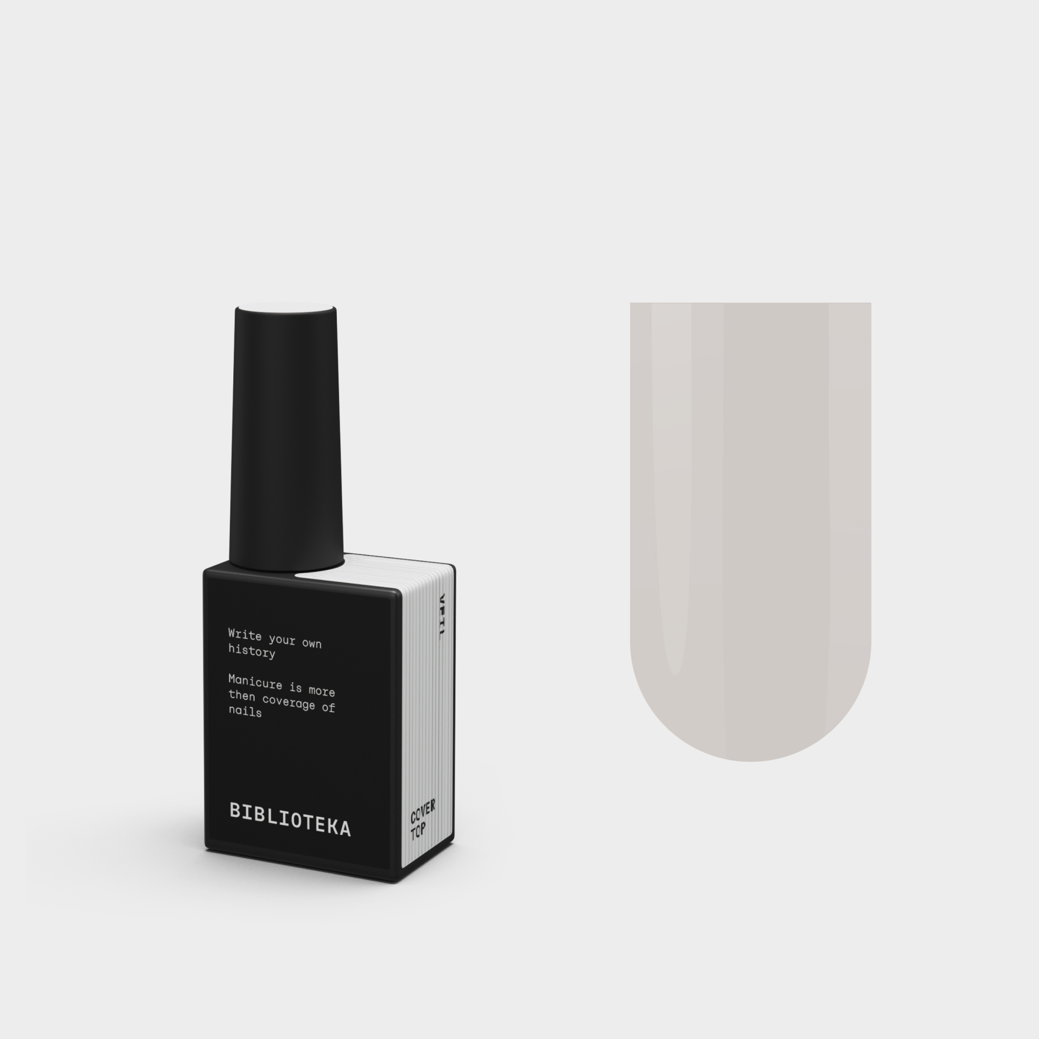 BIBLIOTEKA | Top Color Glossy Veil 10 ml
