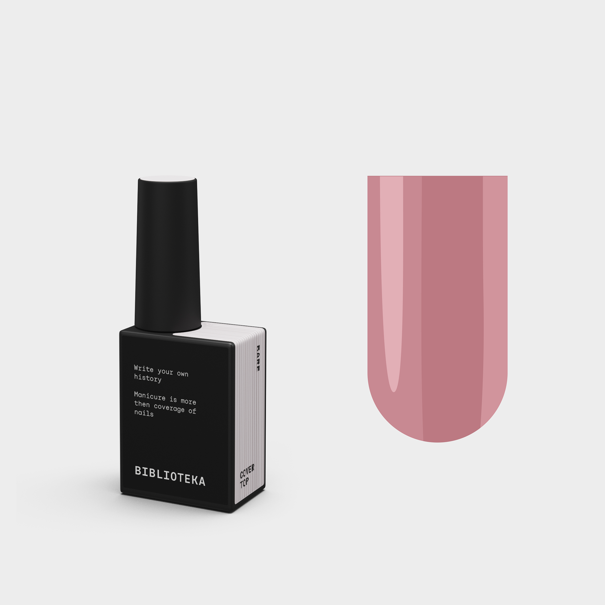 BIBLIOTEKA | Top Color Glossy Bare 10 ml