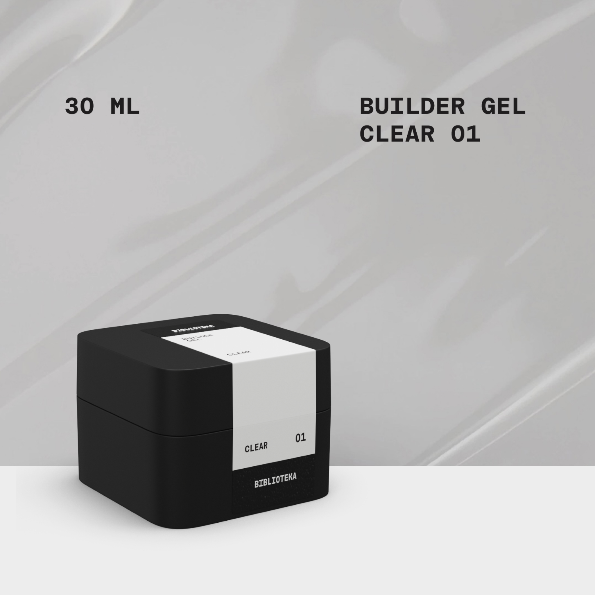 BIBLIOTEKA | Builder Gel Clear 30ml