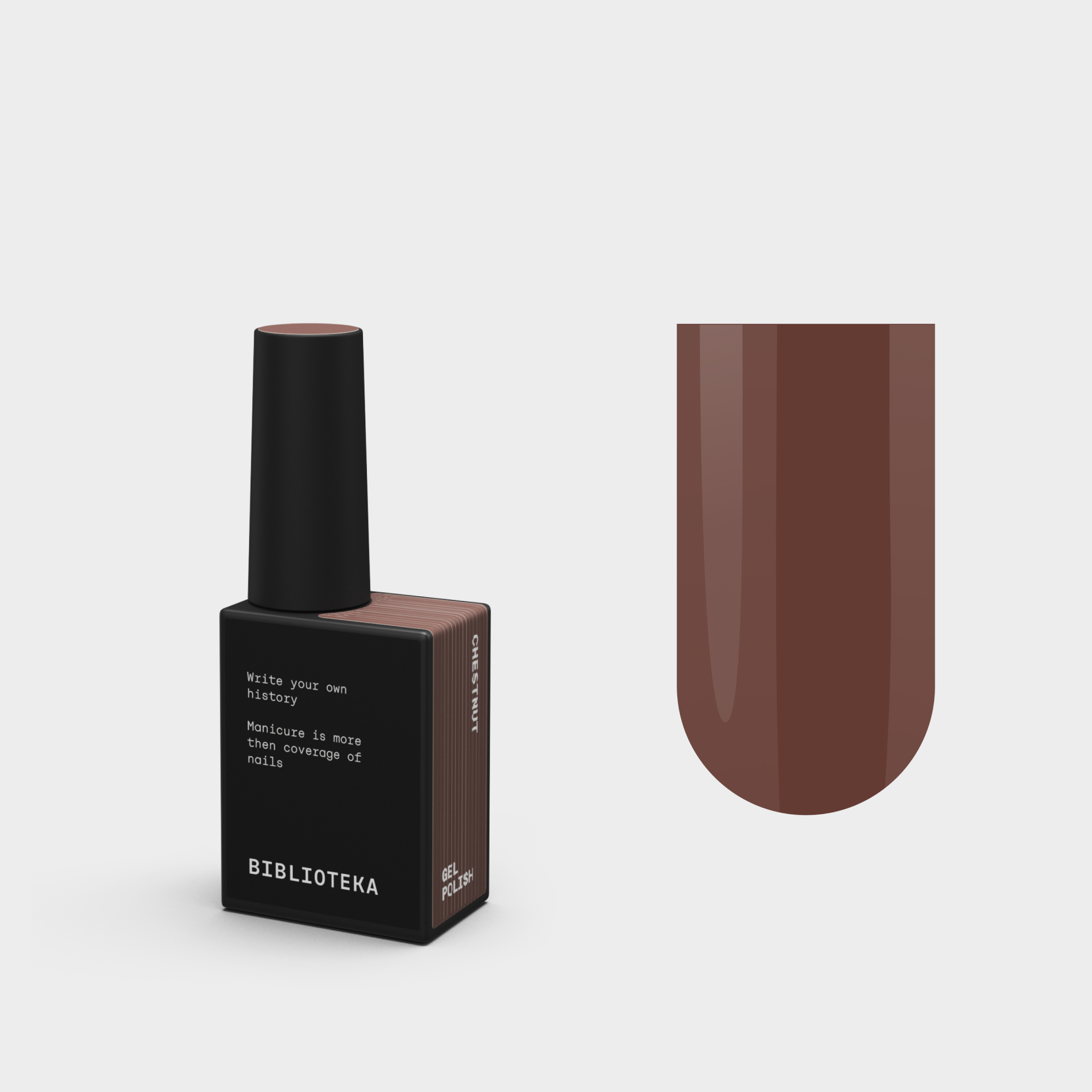 BIBLIOTEKA | Gel Polish Chestnut 10ml
