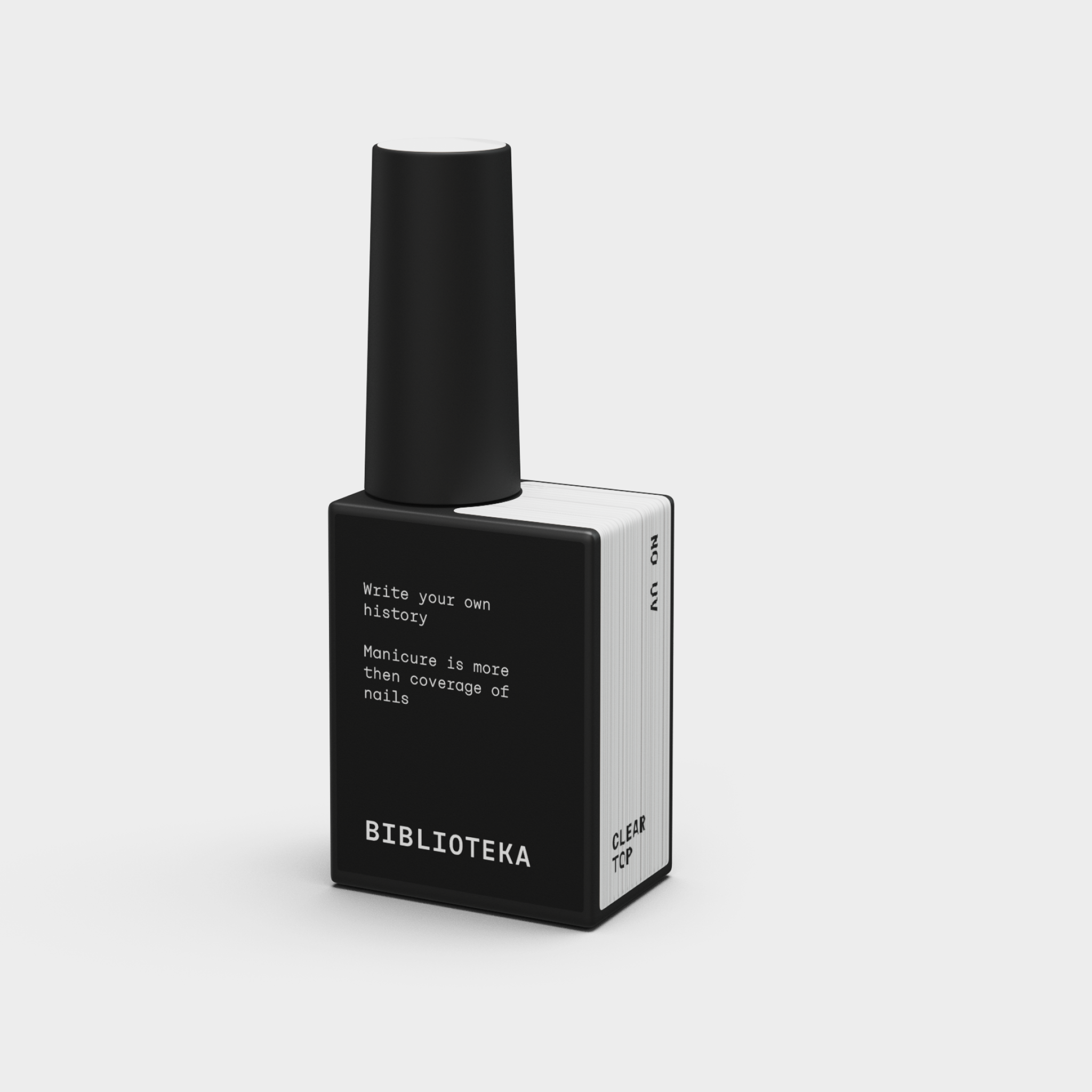 BIBLIOTEKA | Top Coat Clear No UV 10 ml