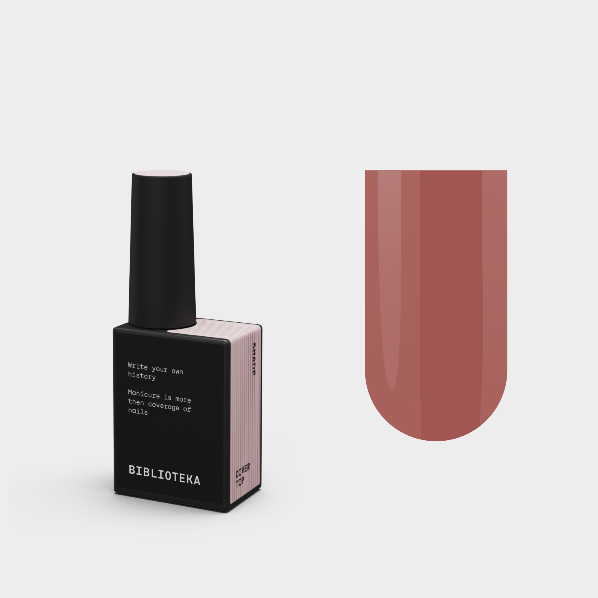 BIBLIOTEKA | Top Color Glossy Shade 10 ml