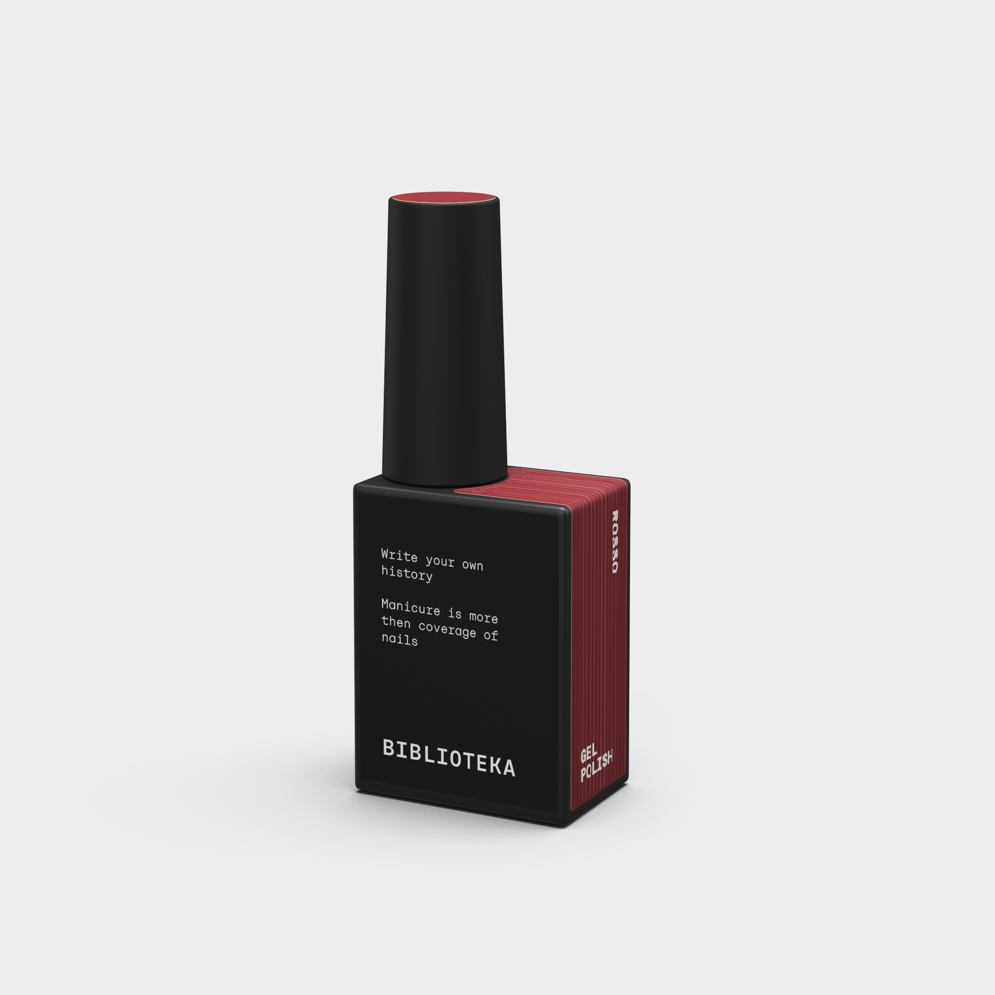 BIBLIOTEKA | Gel Polish Rosso 10ml