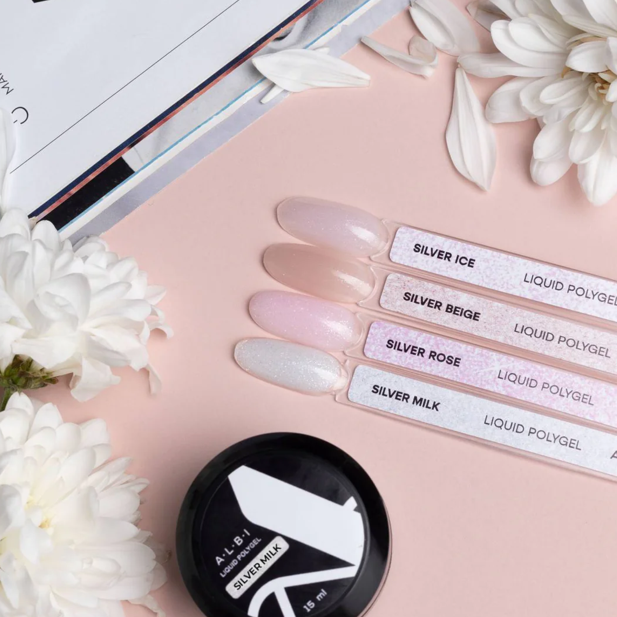 ALBI | LIQUID POLYGEL Silver Milk 15ml
