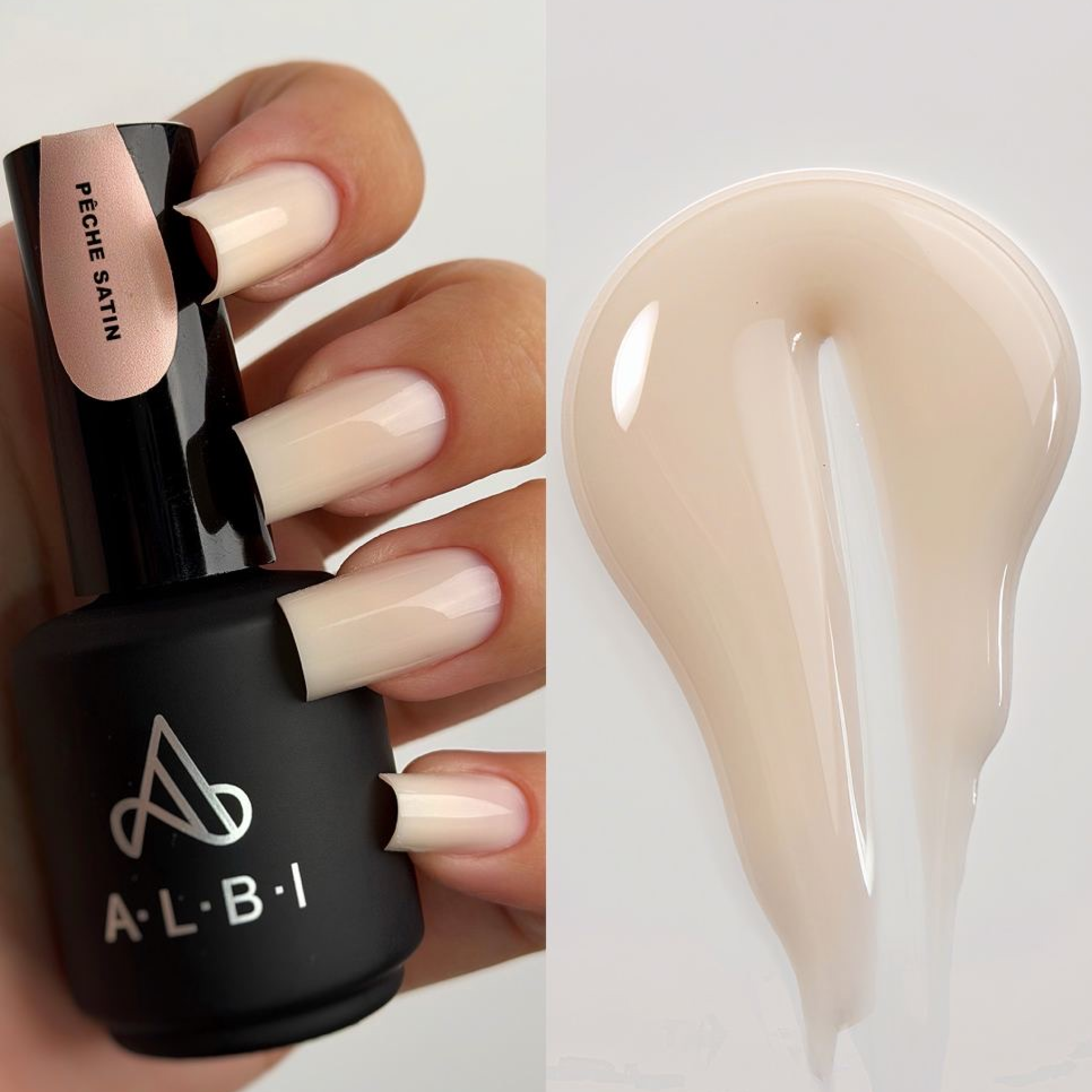 ALBI | Liquid Polygel Pêche Satin 15ml