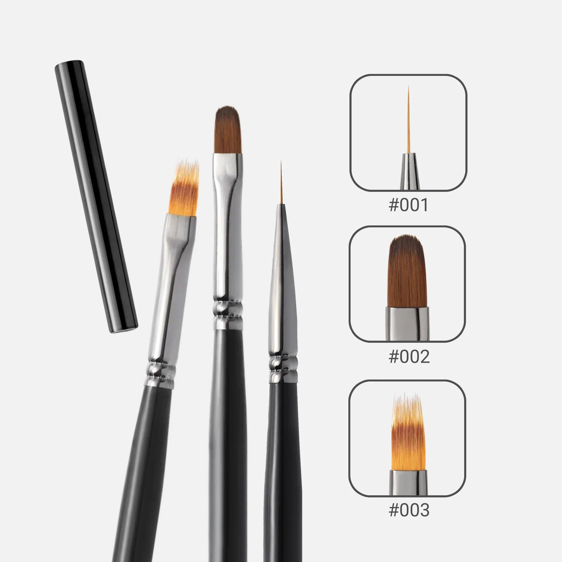 MAKE HEAD | Set de 3 Pinceaux