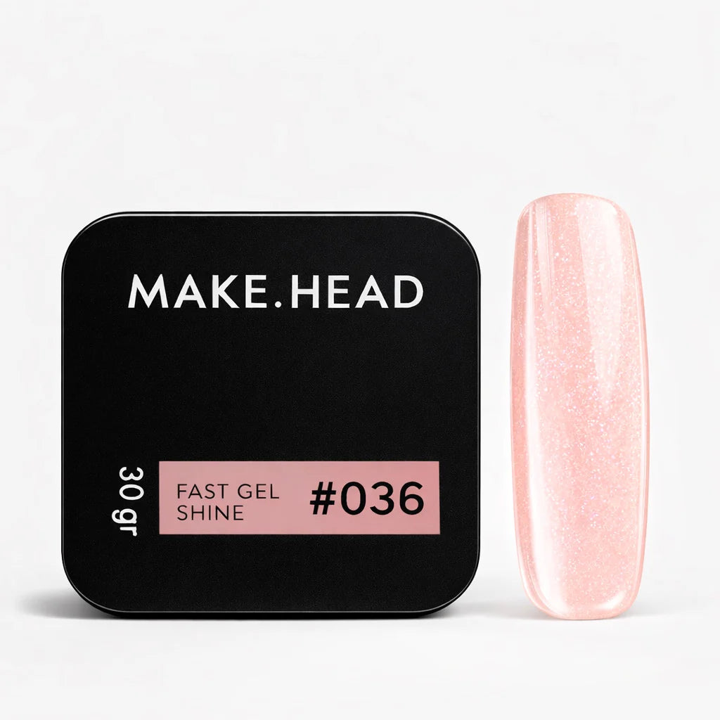 MAKE HEAD | Builder Gel Pailleté #36 Champagne