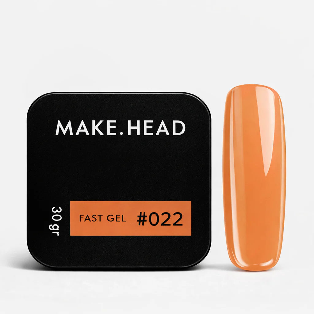 MAKE HEAD | Builder Gel #22 Orange Neon