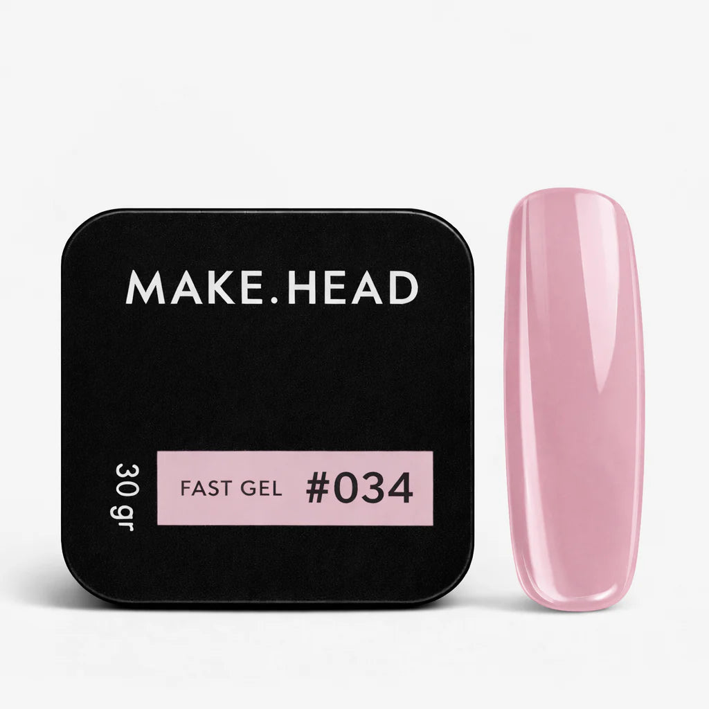 MAKE HEAD | Builder Gel #34 Dusty Pink