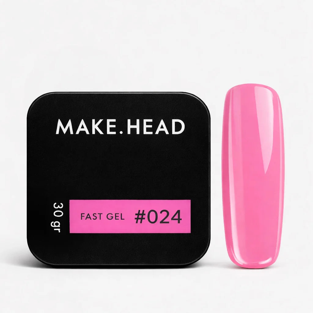 MAKE HEAD | Builder Gel #24 Rose Neon