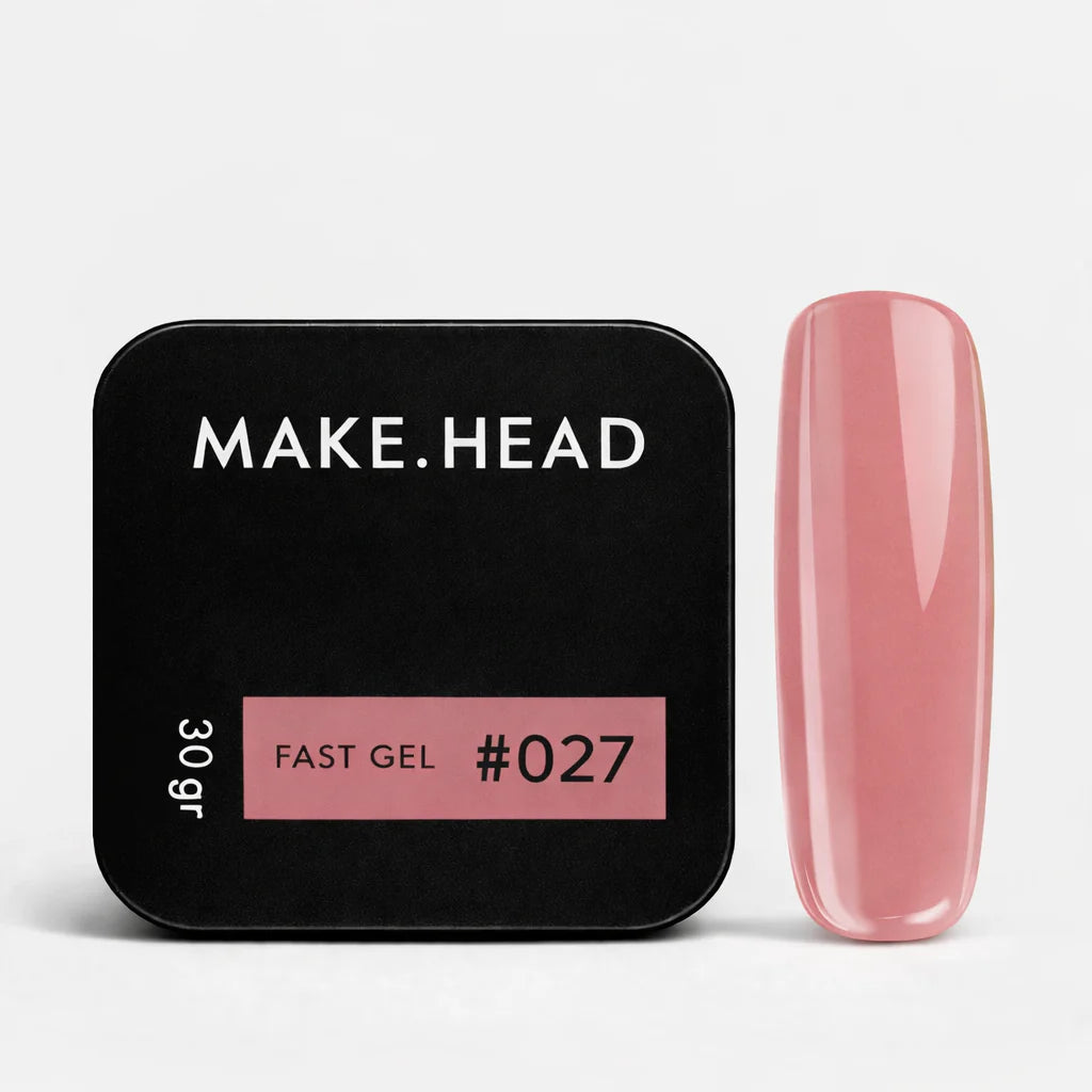 MAKE HEAD | Builder Gel #27 Rose Poudré